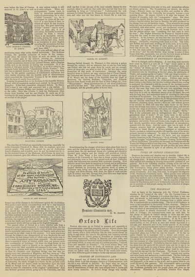 Oxford Illustrated by Henry William Brewer